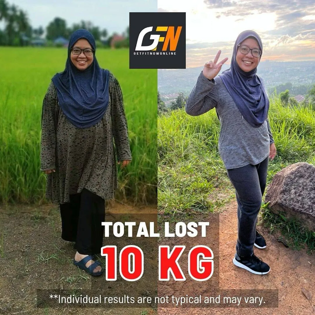 Peserta turun 10kg