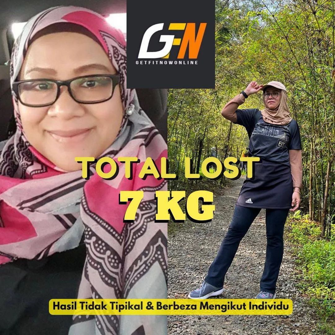 Peserta turun 7kg